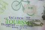 Диван Лира с боковинами 1400 обивка ткань Tourism 03