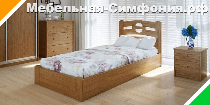 Кровать полутороспальная 120х200