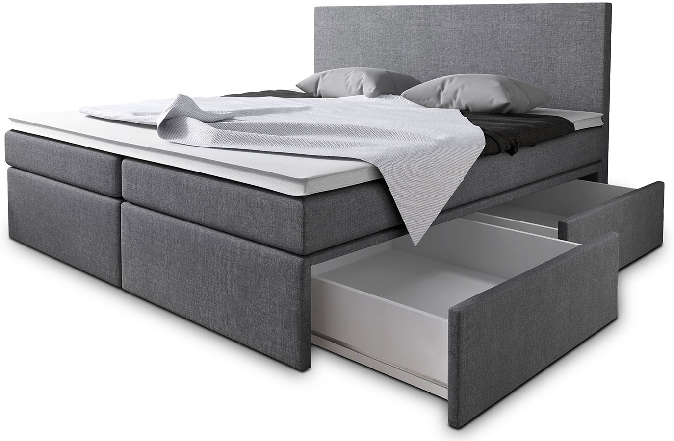 Кровать двуспальная с ящиками Simple