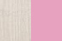 Комод Лотос 2.06 цвет ясень шимо/розовый