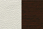 Кровать Селена 120х200 цвет Vega white/венге