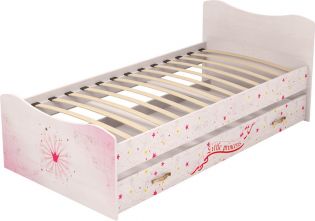 Кровать с ящиком Принцесса 4