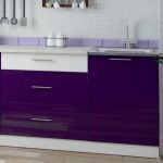 Кухонный гарнитур Бордо-виолет 2.0