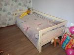 Кровать детская массив Норка с ящиками 90х190